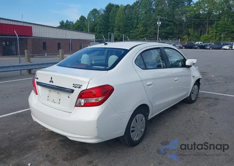 2017 Mitsubishi Mirage Es z USA, uszkodzony, nr VIN ML32F3FJ6HHF19405